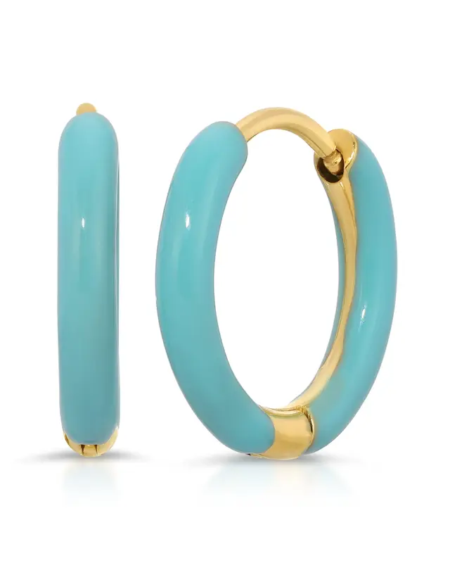 Palencia Hoops | Color: Light Blue