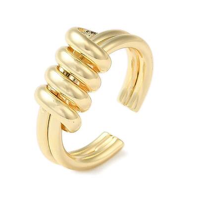 Brass Open Cuff Ring