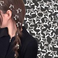 5/10/20/50 Pieces Silver Star Barrettes Bangs Side Clip, Y2g Cute Women's Hair Accessories diadema mystery  headbands exquisi...