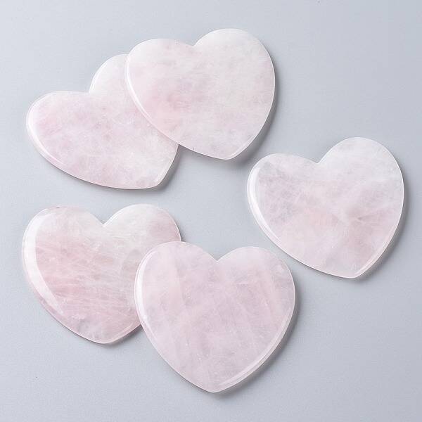 Natural Rose Quartz Cabochons