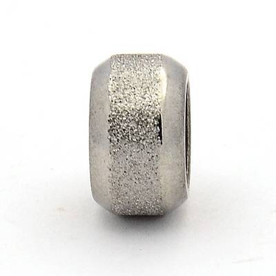 Tarnish Resistant Stainless Steel Textured Beads