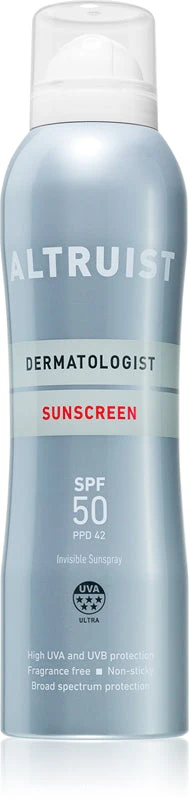 Altruist Tanning sunscreen spray SPF 50 200 ml