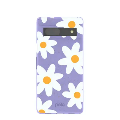Lavender Daisy Google Pixel 7a Case