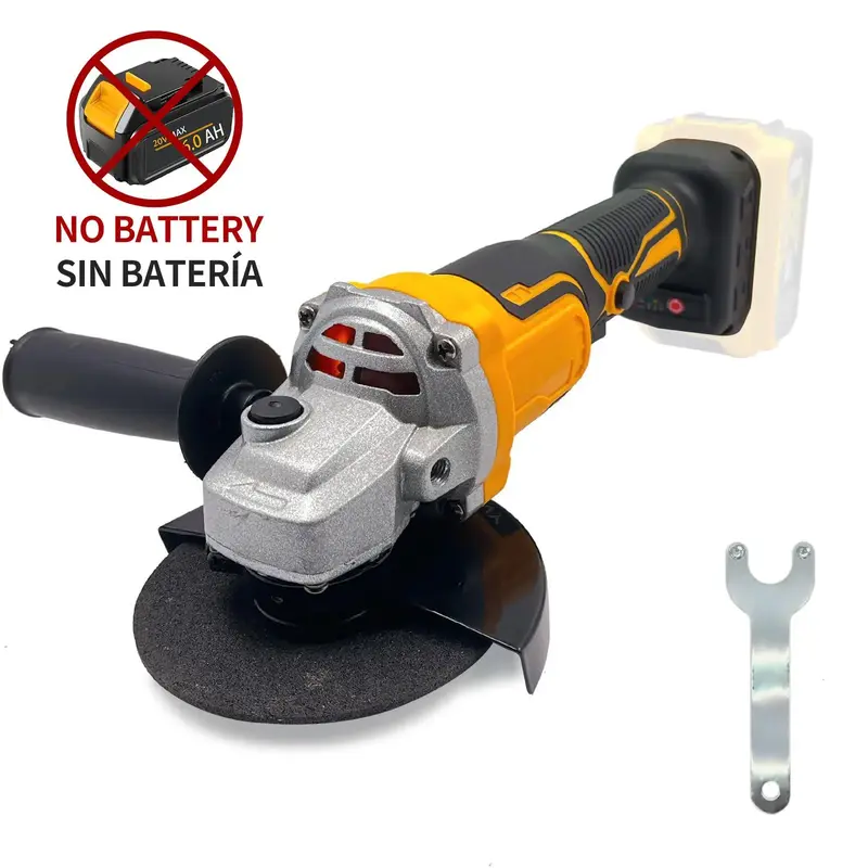 (Flash sale)Cordless Angle Grinder for Dewalt 20V MAX Battery, Angle Grinder with 11000 RPM Brushless Motor, 3 Variable Speed...