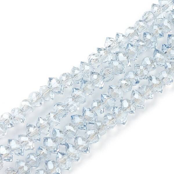 Electroplate Glass Beads Strands