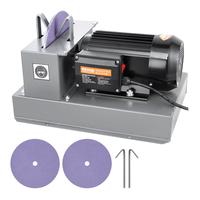 VEVOR Lawn Mower Blade Sharpener, 1HP 750W Lawnmower Blade Sharpener with 9-inch Ceramic Grinding Wheel, Powerful Bench Mower...