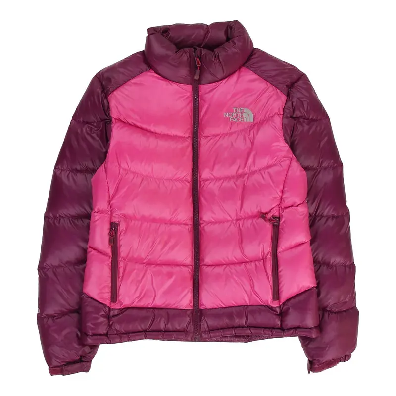600 The North Face Puffer - Small Pink Down
