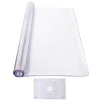 VEVOR Plastic Table Cover, 40 x 80 Inch 2.0 mm Thick Clear Table Protector, Rectangle PVC Desk Mat, Waterproof & Easy Cleanin...