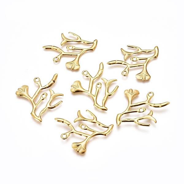 Electroplated Iron Pendants