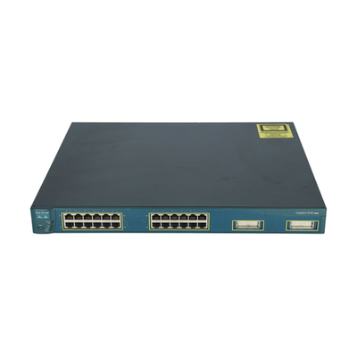 Cisco WS-C3550-24-SMI | Catalyst 3550 Series 3550-24 24 x RJ-45 Ports 10/100BaseTX + 2 x SFP mini-GBIC Ports Layer 4 Managed ...