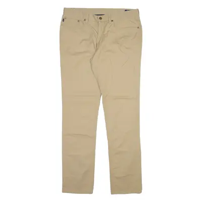 POLO RALPH LAUREN Mens Trousers Beige Slim Straight W33 L32