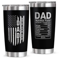 Gifts For Dad, Bonus Dad, Birthday Gifts For Men, Husband, Father - 20 Oz Stainless Steel Tumbler Insulation Drinkware Flasks...