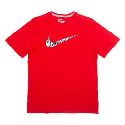 NIKE Just Do It Mens T-Shirt Red M