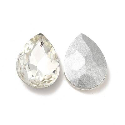 Glass Pointed Back Rhinestone