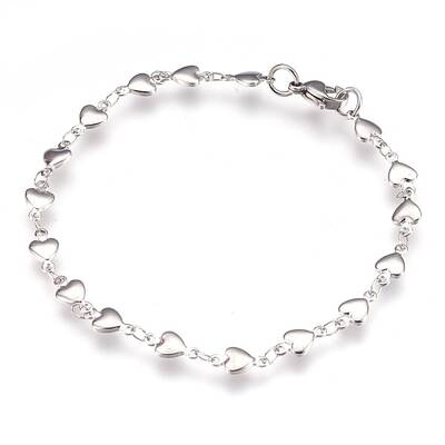 Tarnish Resistant 304 Stainless Steel Link Bracelets