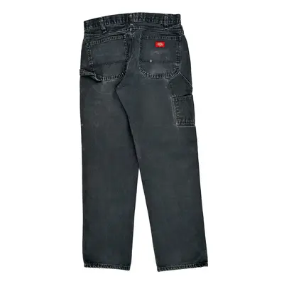 Dickies Carpenter Jeans - 34W 32L Black Cotton