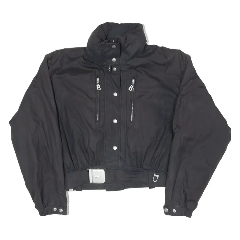 BOGNER Womens Jacket Black Hooded UK 10