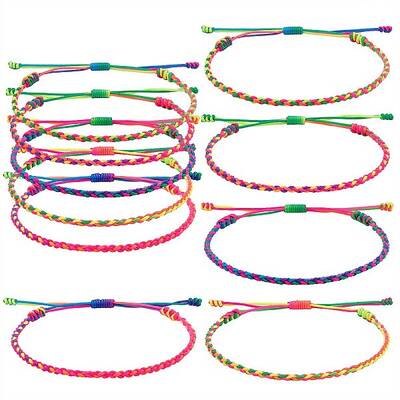 Braided Nylon Thread Cord Bracelets