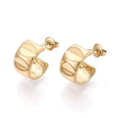 304 Stainless Steel Stud Earrings