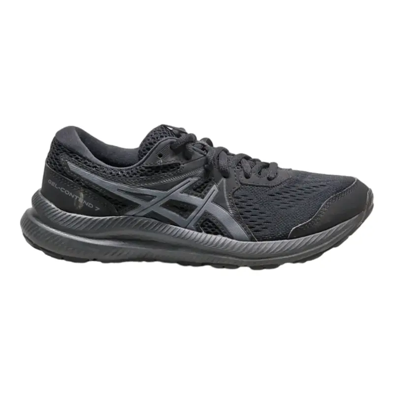 ASICS Gel-contend 7 Sneaker Trainers Black Synthetic Womens UK 4.5
