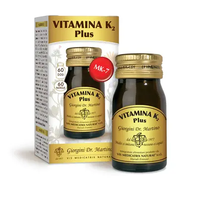 Dr Giorgini VITAMIN K2 Plus - 60 tablets of 500 mg - 30 g