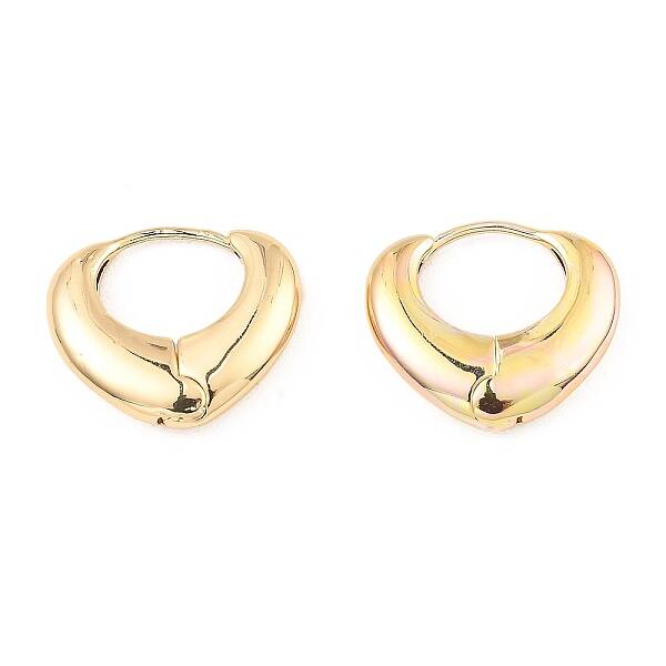 Brass Hoop Earrings