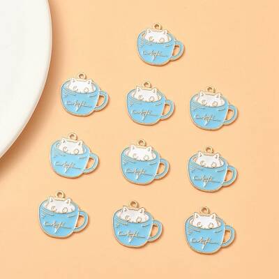 Alloy Enamel Pendants