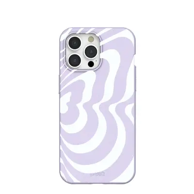 Lavender Flutter Right iPhone 15 Pro Max Case