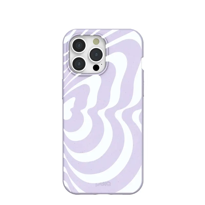 Lavender Flutter Right iPhone 15 Pro Max Case