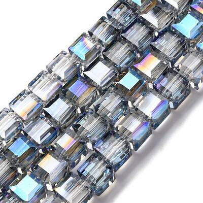 Electroplate Glass Beads Strands