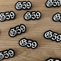 Glow in the Dark Underground Scene Gothic Logo Pins – Soft Enamel Lapel Badge for Alt Rap & Trap Metal Fans