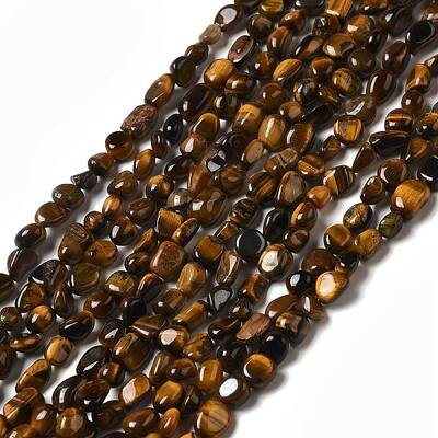 Natural Tiger Eye Beads Strands