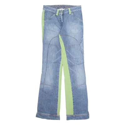 MURPHY &NYE Mens Jeans Blue Regular Bootcut Stone Wash W26 L31