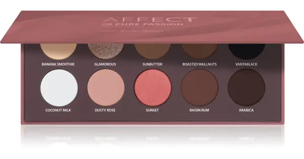 Affect Pressed Eyeshadow Palette Pure Passion 10x2 g