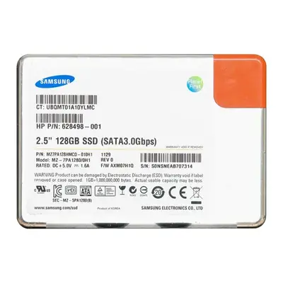 Samsung MZ7PA128HMCD-010H1 | PM810 Series 128GB Multi-Level Cell SATA 3Gb/s 2.5-Inch Solid State Drive