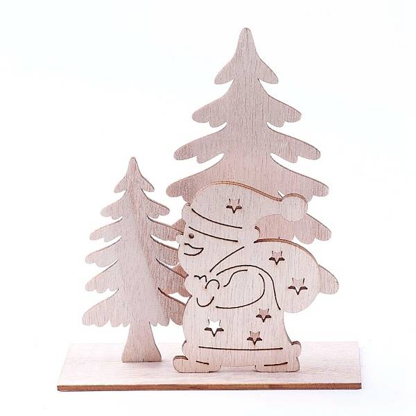 Undyed Platane Wood Home Display Decorations