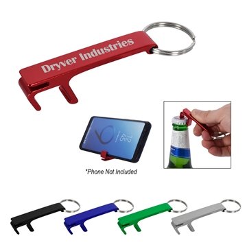 250 Promotional Knox Key Chain With Phone Holder - Bottle Opener
