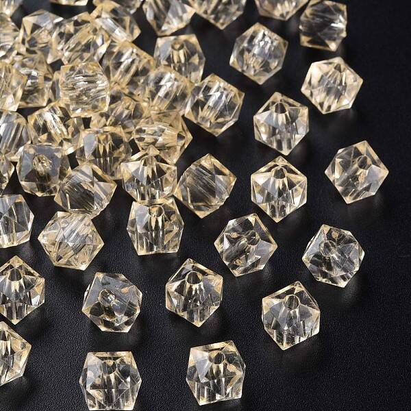 Transparent Acrylic Beads