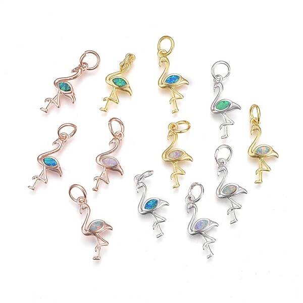 Synthetic Opal Pendants