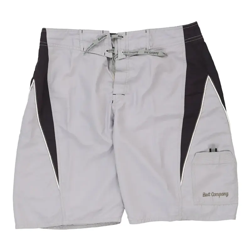 Best Company Sport Shorts - Medium Grey Nylon