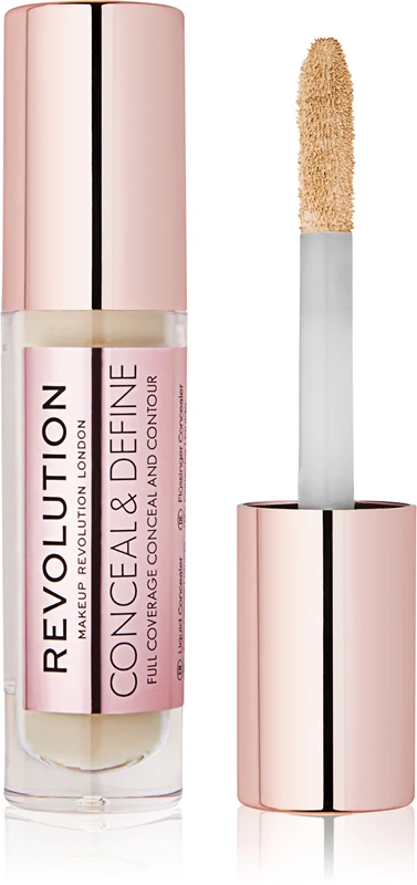 Makeup Revolution Conceal & Define Liquid Concealer Color C4 4 g