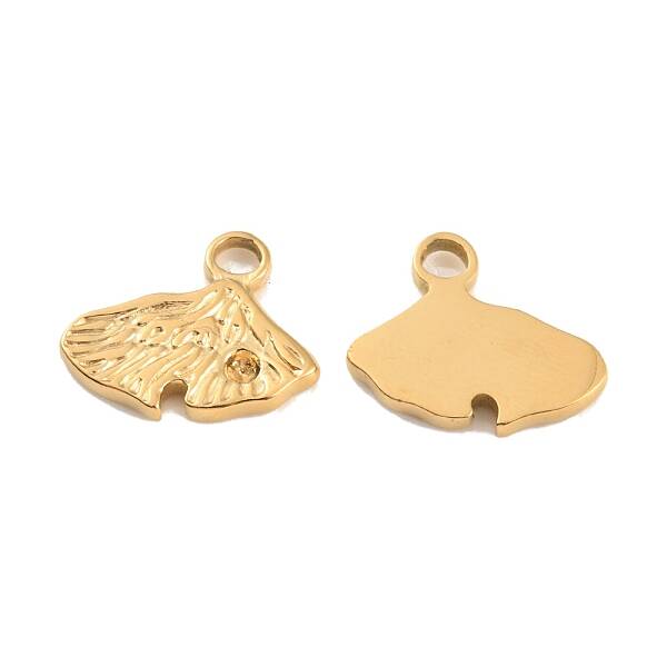 Ion Plating(IP) 304 Stainless Steel Pendant Rhinestone Settings