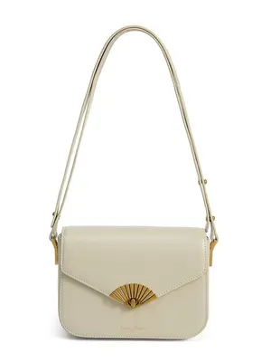 Smting leather mini flap bag