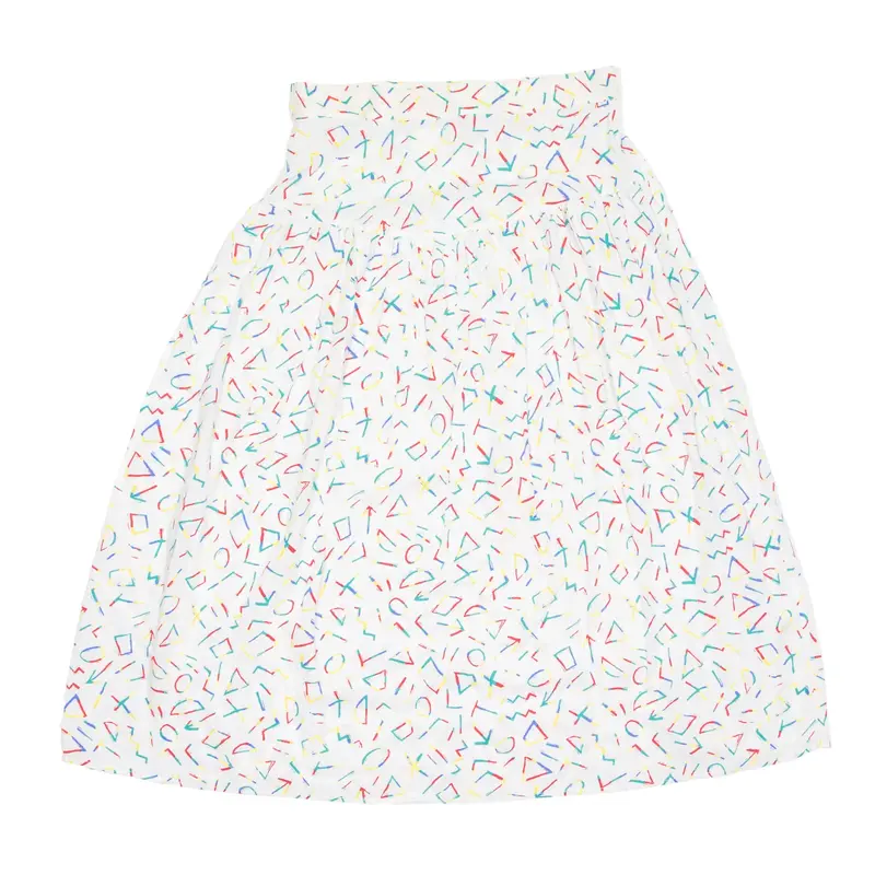 Pleated Maxi White Maxi Skirt UK 4