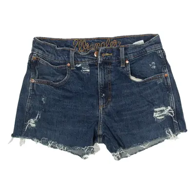 WRANGLER Womens Denim Shorts Blue M W30