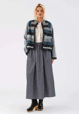 Skirt 24471 204 Akanell Maxi Ski Stripe | Color: STRIPE | Size: M