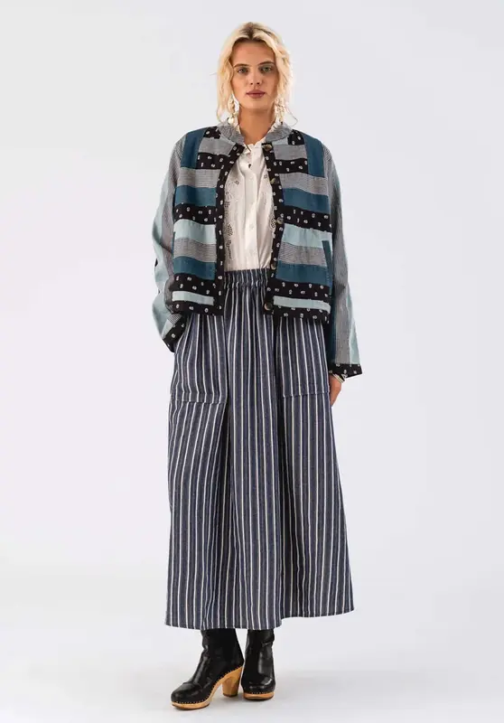 Skirt 24471 204 Akanell Maxi Ski Stripe | Color: STRIPE | Size: M