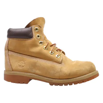 TIMBERLAND Lace-Up Boots Brown Leather Womens UK 5