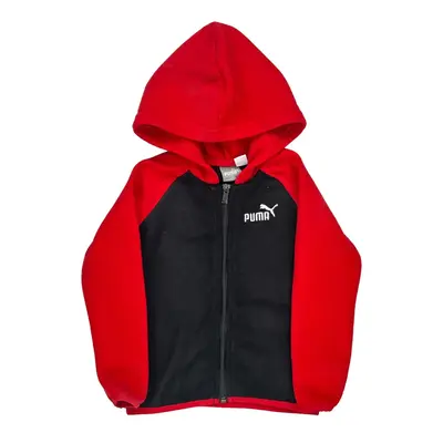 Age 2 Puma Hoodie - 3XS Black Polyester