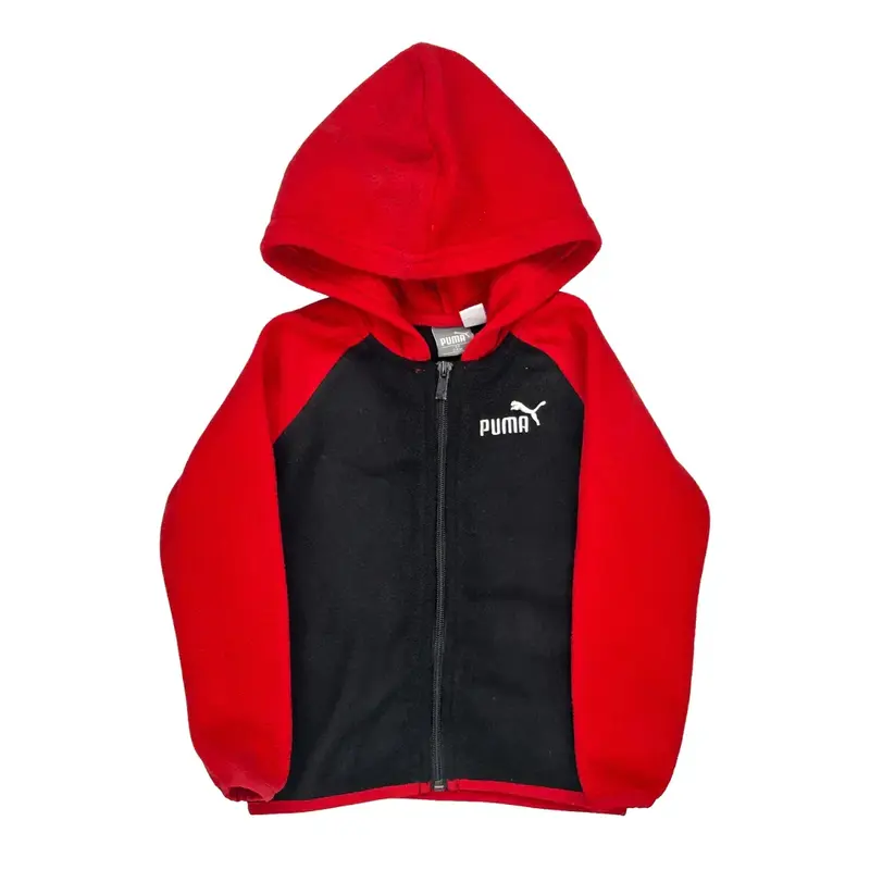 Age 2 Puma Hoodie - 3XS Black Polyester